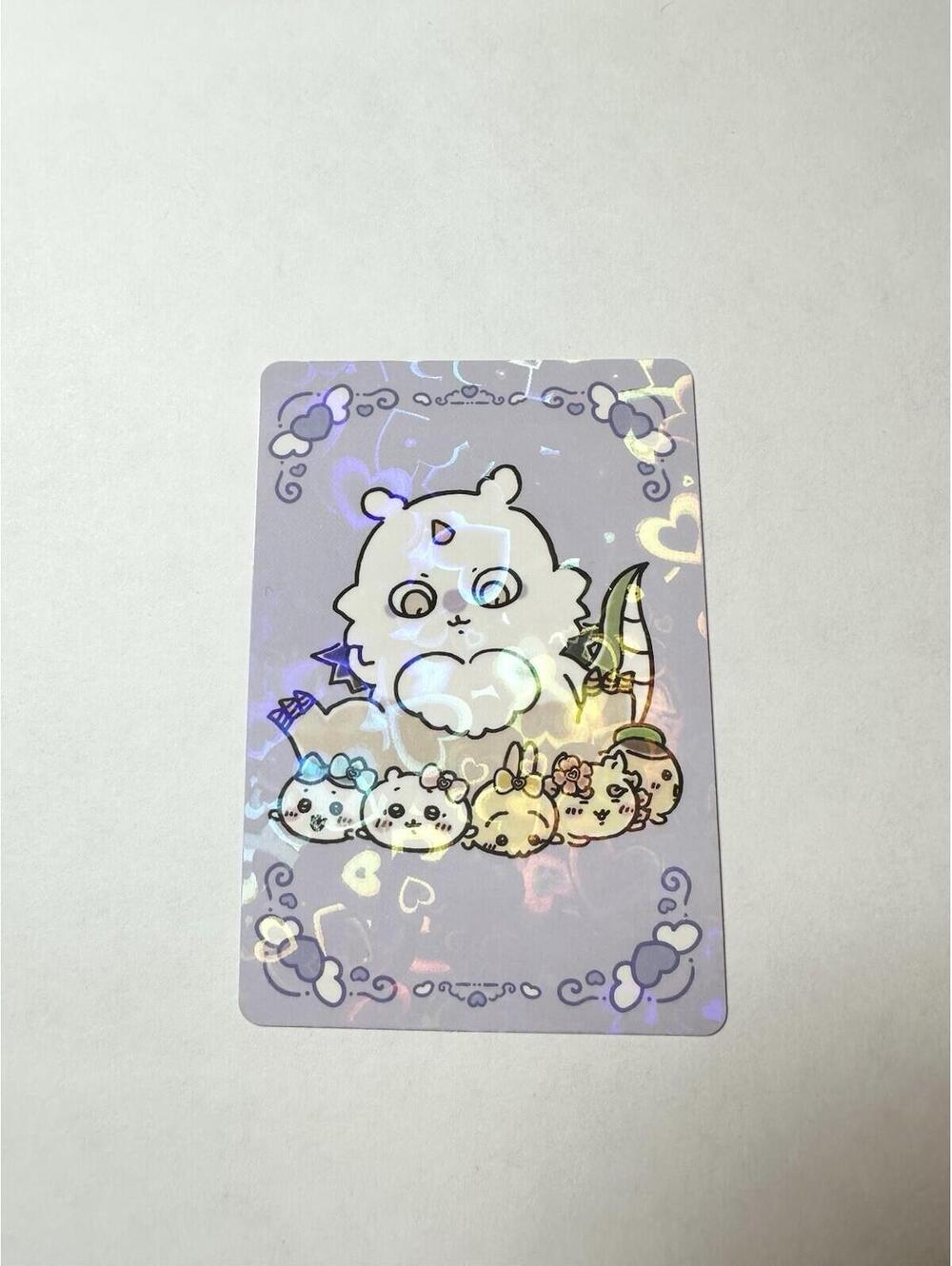 Magical Chiikawa Trading Card Holo Shiny Card Bandai Nagano Anoko Defeat